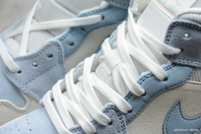 Rep Textures DA4666-100 Mid Blue Mixed Air Jordan 1 0819